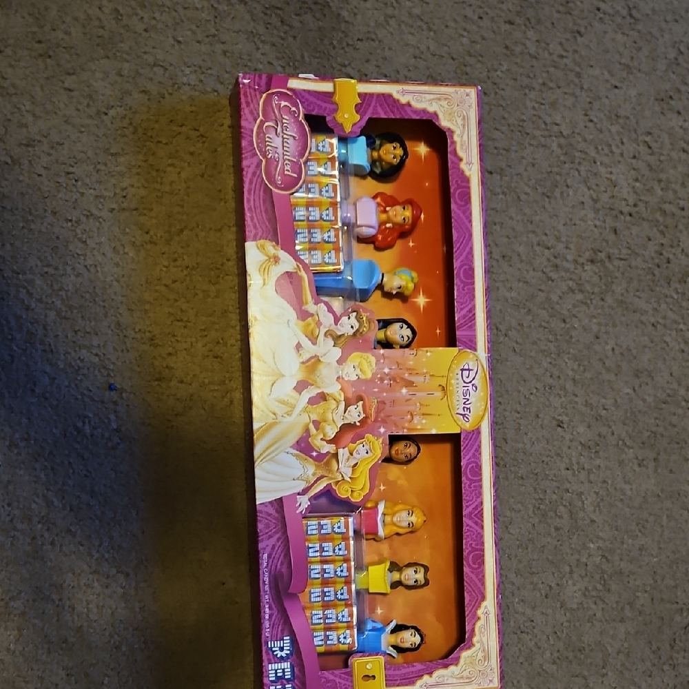 Disney Princess Pez Dispenser Collection - Pink and Blue